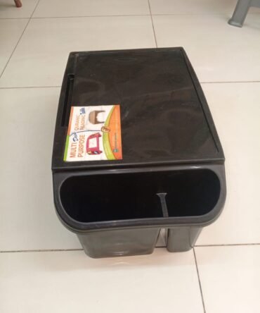 Multi Purpose Table with Pocket (Black Color)