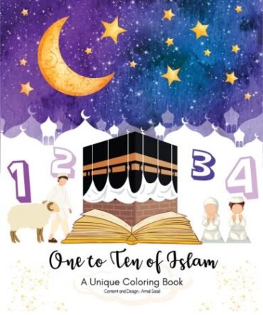 Islamic Colouring Book – 1 to 10 of Islam